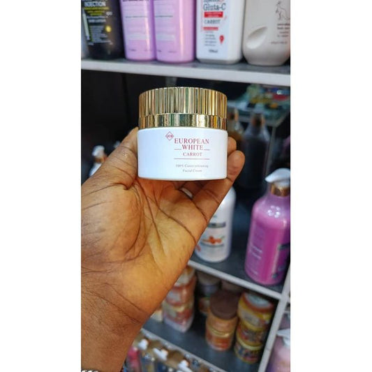European Chocolate White Carrot 100% Carrot Whitening Facial Cream