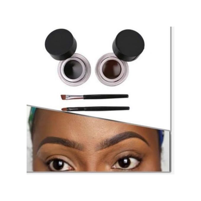 Ushas 2 in 1 Longwear Waterproof Eyeliner/Eyebrows Gel