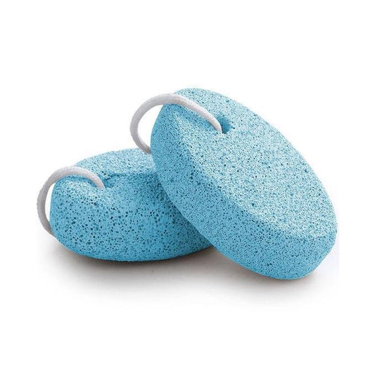 Natural 2pcs Foot Pumice Stone – Blue