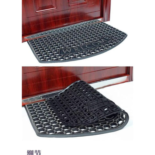 Welcome Home Heavy Duty Door Mat – Non-Slip Rubber Floor Rug & Kitchen Carpet