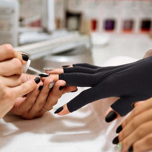 1 Pair Anti-UV Nail Gloves