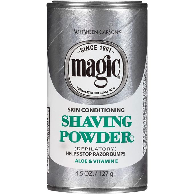 SoftSheen-Carson Magic Skin Conditioning Shaving Powder With Aloe Vera & Vitamin E