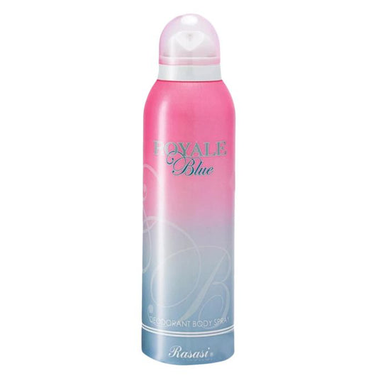 Rasasi Royale Blue Pour Femme Deodorant Body Spray for Women – 200ml
