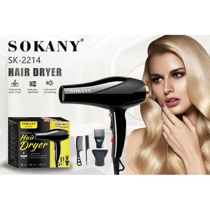 Sokany Heavy Duty Commercial Blow Dry Hair Dryer
