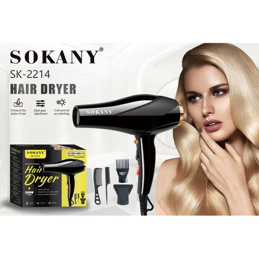 Sokany Heavy Duty Commercial Blow Dry Hair Dryer