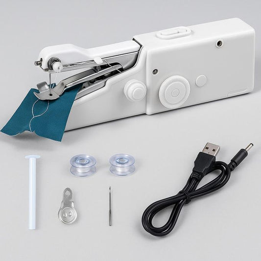 CYFAZA Handheld Sewing Machine – Mini Portable Cordless Stitching Machine
