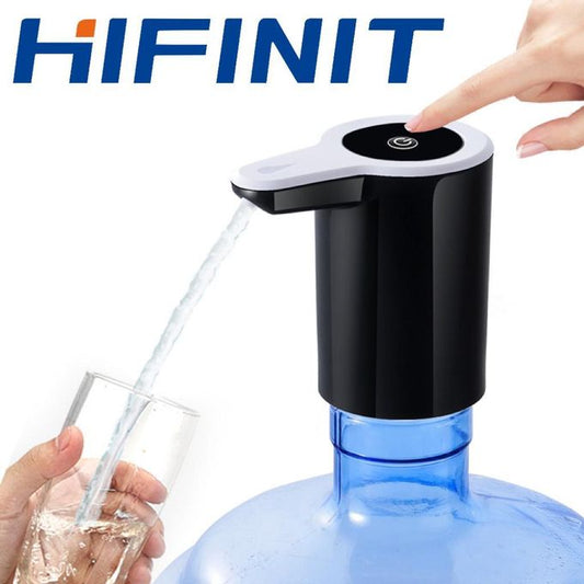 Hifinit Electric Water Dispenser Pump with USB Charger & Stainless Steel Spout