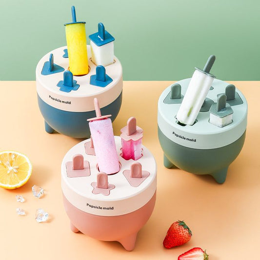 Cartoon Ice Cream Mould Maker Box – DIY Frozen Treat Maker