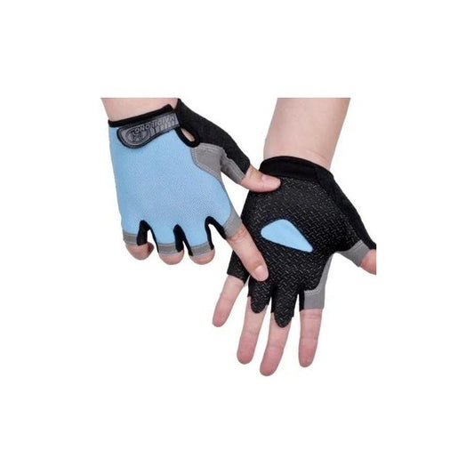 Cycling Gloves – Sports Half Finger Biking Mittens