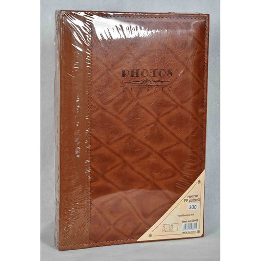 Leather Photo Album – Holds 300 Photos