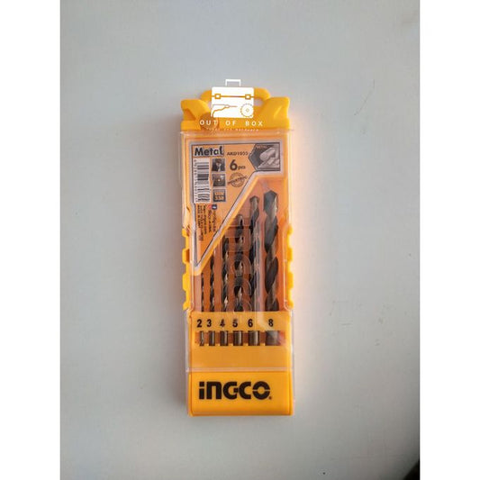 Ingco Metal Drill Bits Set (6pcs)