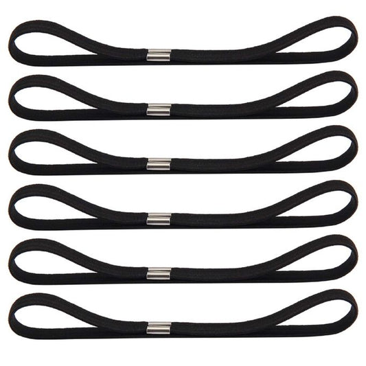 6pcs Long Elastic Head Bands / Hair Ties