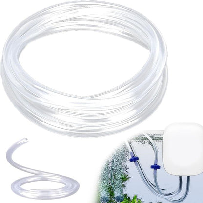 10 Metres (8mm) Silicone Air Hose – Soft Elastic Rubber Tube for Aquariums & Multipurpose Use