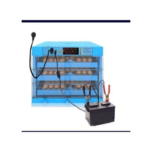 256 Egg Incubator Intelligent Automatic Egg Hatcher – High Capacity, Smart Temperature & Humidity Control