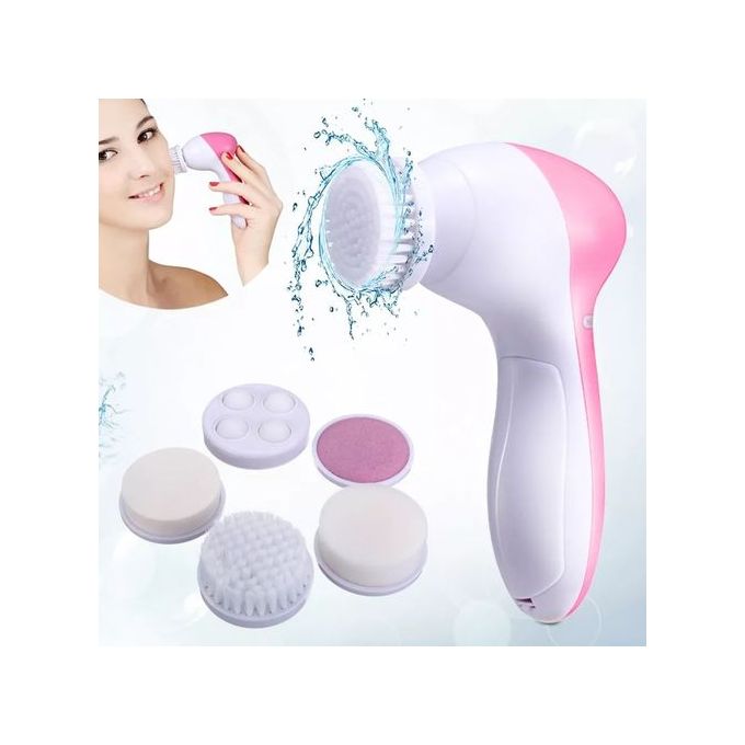 5-in-1 Facial Skin Care Massager // Face Scrubber