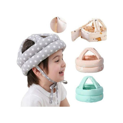 Unisex Cotton Infant Toddler Safety Helmet Head Protector
