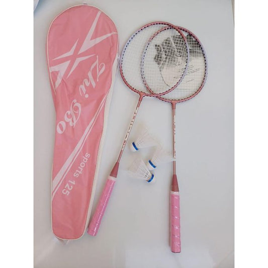 2PCS Badminton Racket Plus Free Balls