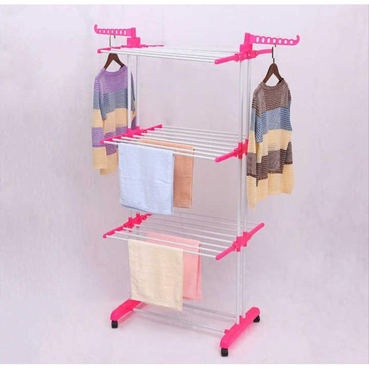 3 Tier Foldable Portable Clothes Drying Rack / Hanging Clothes Rack