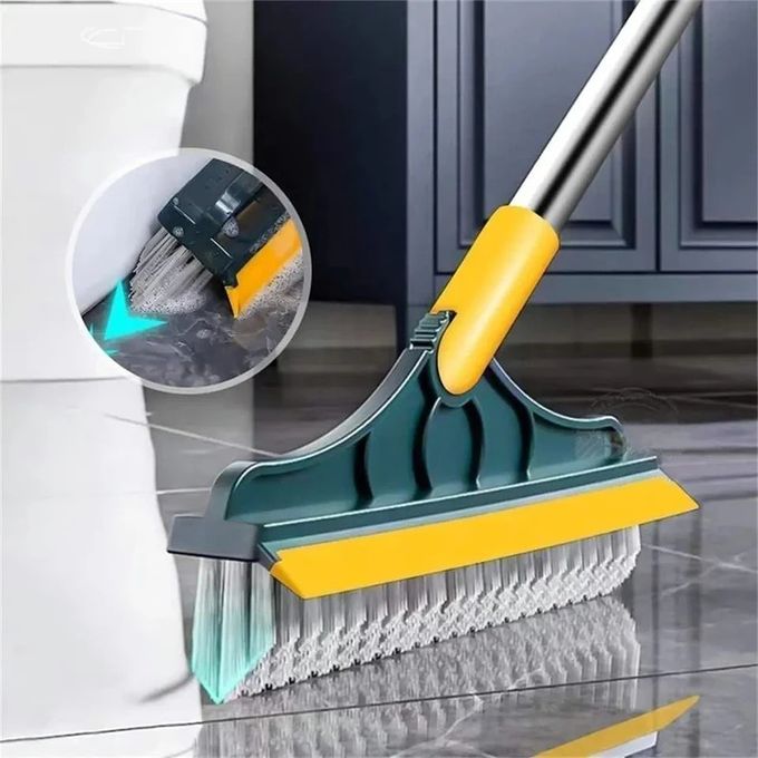 2 In 1 Adjustable Cleaning Tool Bathroom Home Crevice Cleaning Brush