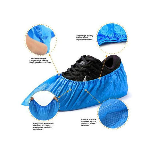 🔥 LIMITED DEAL — Disposable Shoe Covers 2 Pairs | Waterproof + Non-Slip + Elastic Fit + Hygienic | KSh 2950