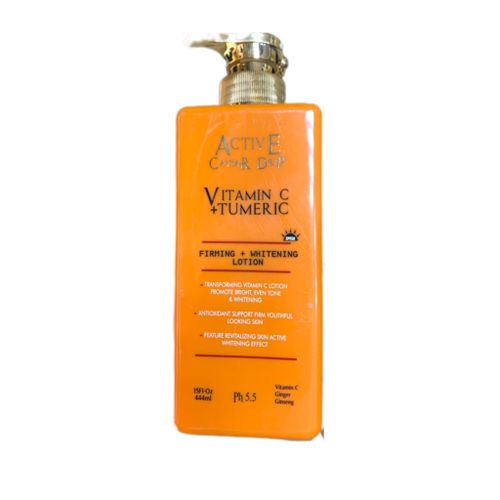 Active Caviar Drip Vitamin C & Turmeric Firming Whitening Lotion SPF 50