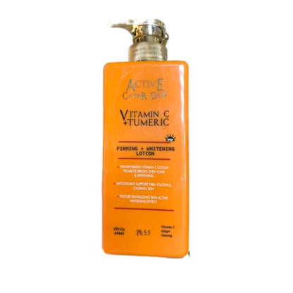 Active Caviar Drip Vitamin C & Turmeric Firming Whitening Lotion SPF 50