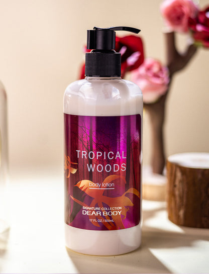 Dear Body Tropical woods body lotion