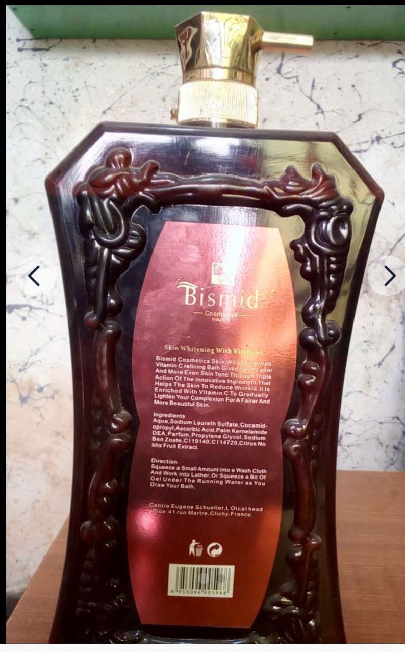 Bismid Whitening Rejuvenating & Moisturizing Shower Gel With Vitamin C