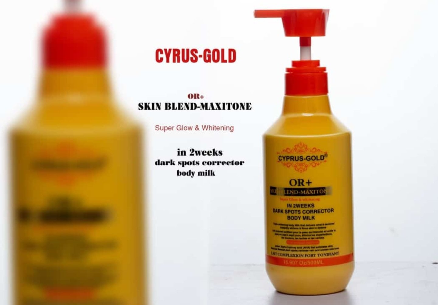 Cyprus-Gold OR+ Skin Blend Maxtone Body Milk