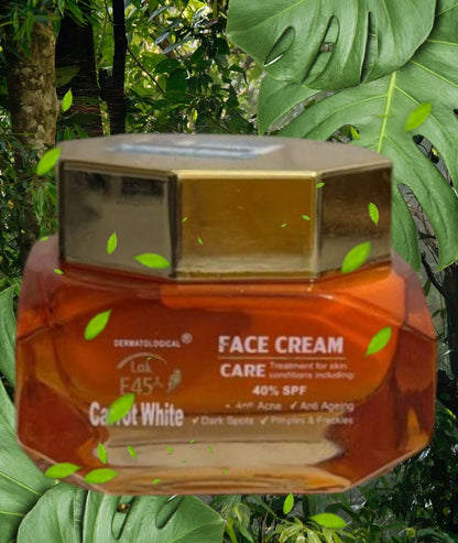 E45 Carrot White Face Cream with SPF 40