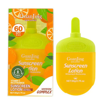 Guanjing Sunscreen Lotion Whitening & Moisturising SPF60 – 80g