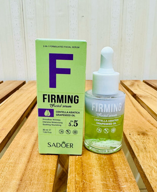 SADOER Firming Centella Asiatica Grapeseed Oil Facial Serum – 30ml