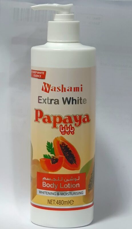 Washami papaya body lotion