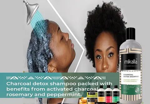 Mikalla Charcoal Detox Shampoo – 500ml