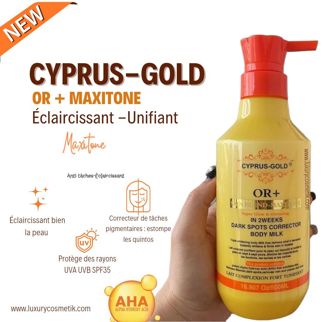 Cyprus-Gold OR+ Skin Blend Maxtone Body Milk