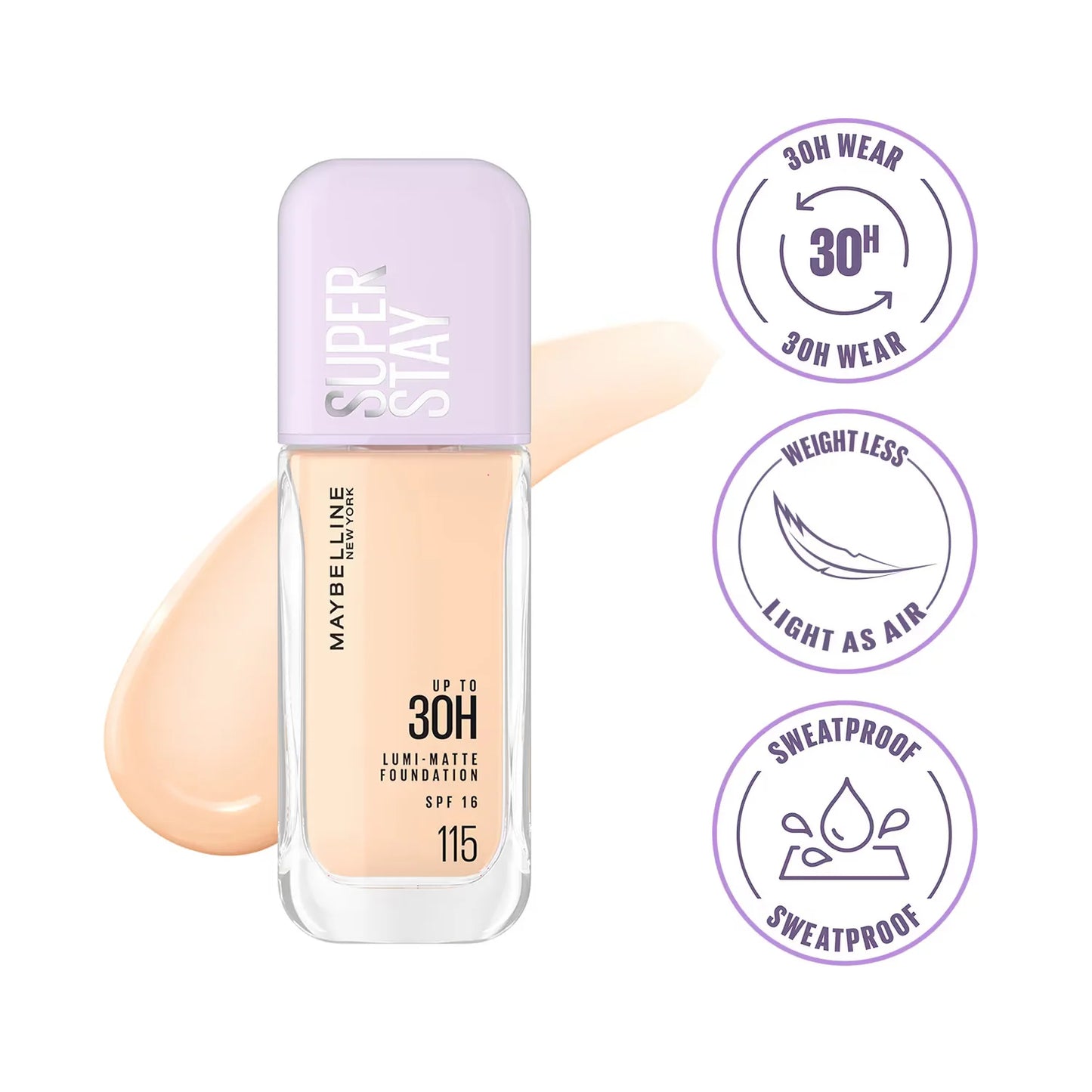 Maybelline New York Super Stay Lumi-Matte Liquid Foundation