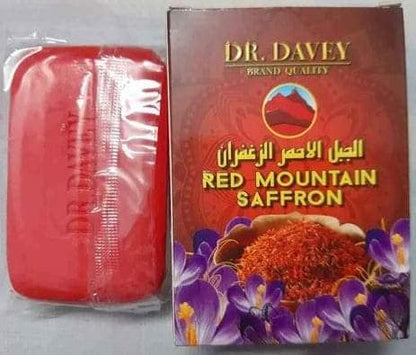 Dr. Davey Red Mountain Saffron Whitening Soap – 100g