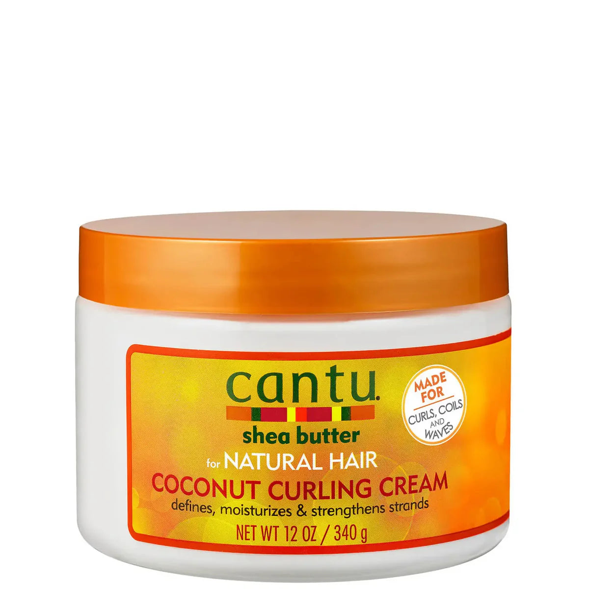 Cantu Shea Butter for Natural Hair Coconut Curling Cream (340 g)