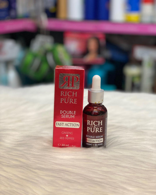 Rich & Pure Double Serum – Fast Action | Ginseng + Red Pepper