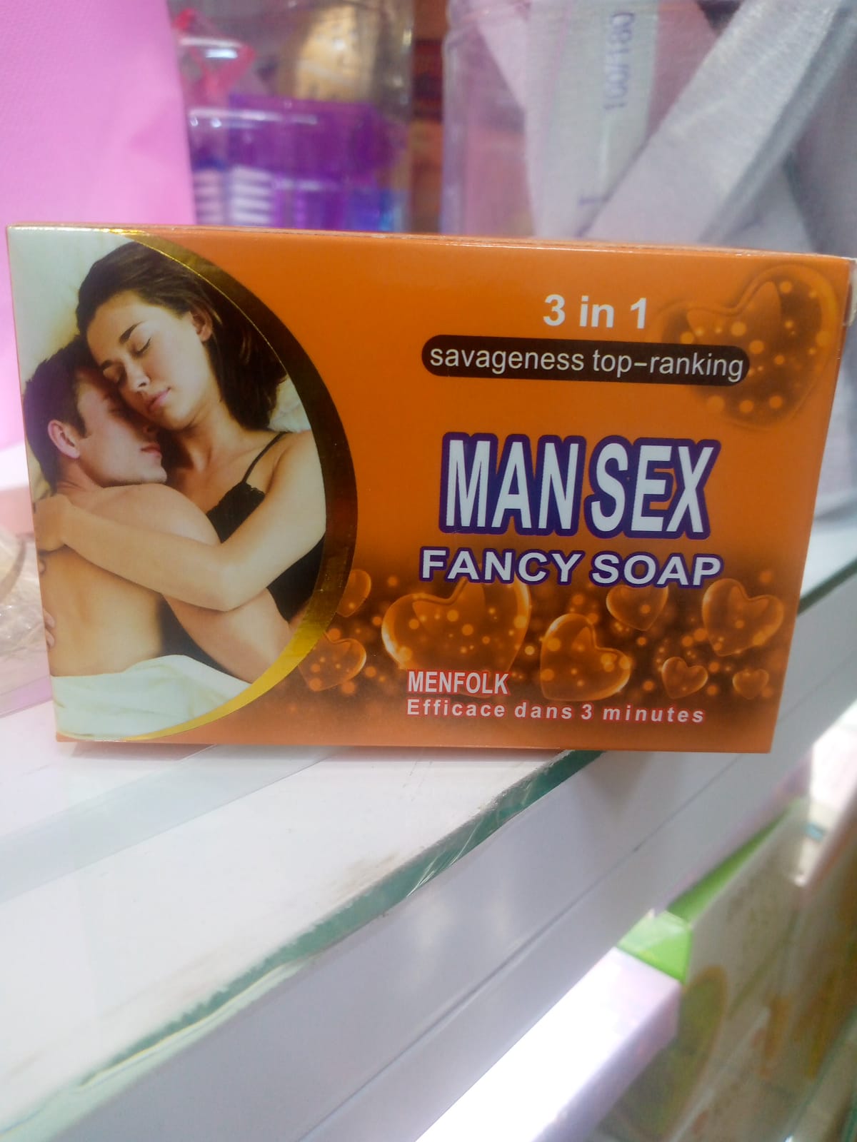 3 in 1 Man Sex Fancy Soap