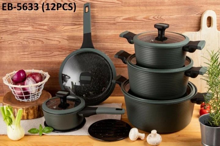 12pcs edenberg Granite cookware set
