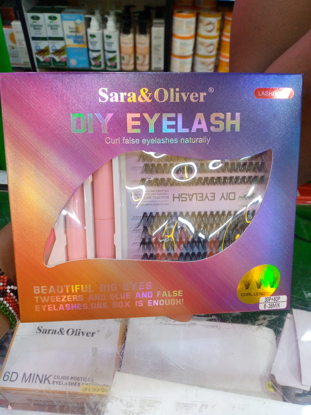 Sara & Oliver DIY Eyelash Set