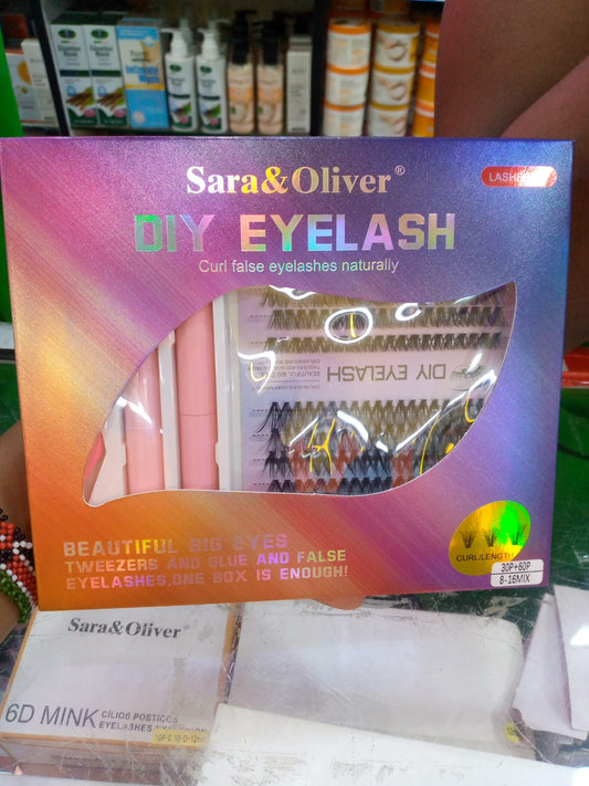 Sara & Oliver DIY Eyelash Set
