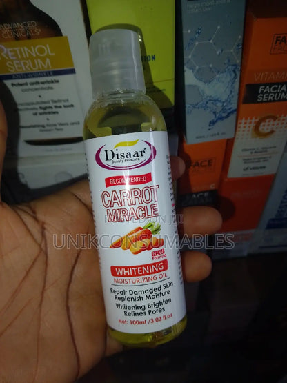 Disaar Carrot Miracle Whitening Moisturizing Oil