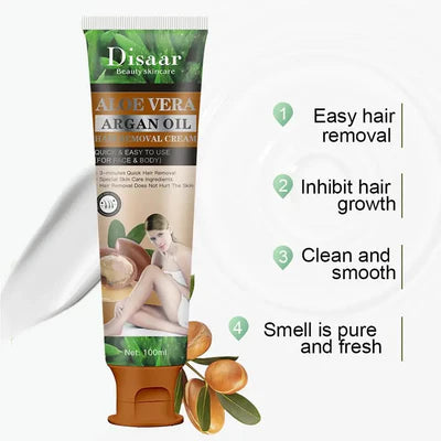 Disaar Aloe Argan Oil Hair Removal Cream