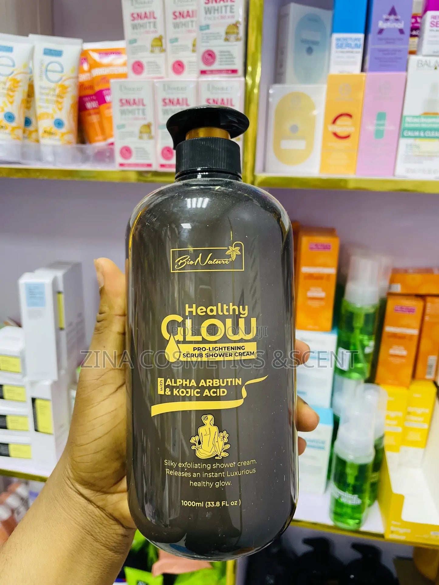 Bio Nature Healthy Glow Pro Lightening Shower Cream