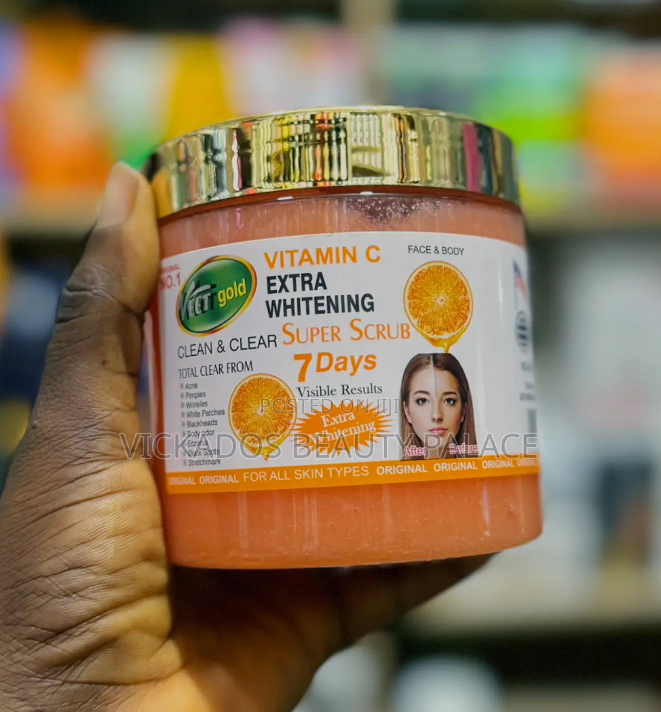 Veet Gold Vitamin C Extra Whitening Super Scrub