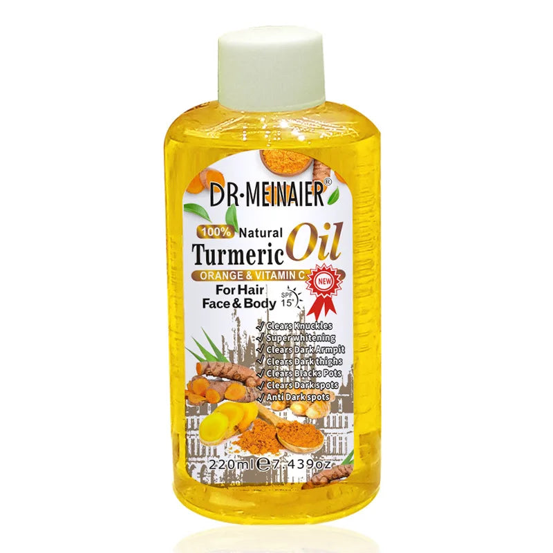 Dr. Meinaiér Orange & Vitamin C Turmeric Oil for Hair, Face & Body