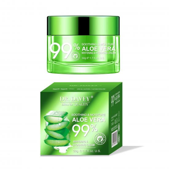 Dr. Davey Soothing & Moisture Aloe Vera Whitening & Hydrating Cream (50g)