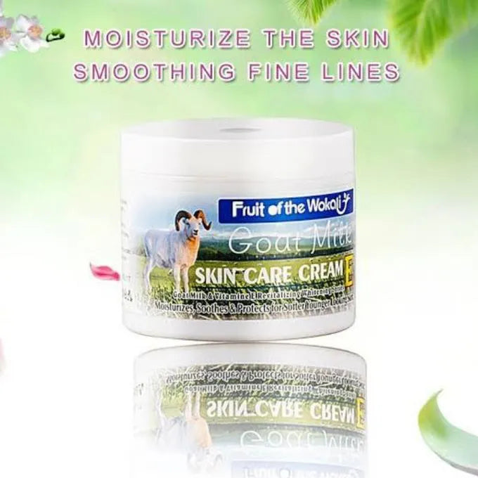 Fruit of the Wokali Goat Milk & Vitamin E Skin Care Cream
